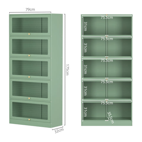 Artiss Buffet Sideboard Metal Cabinet - ELIA Green Chez Guru