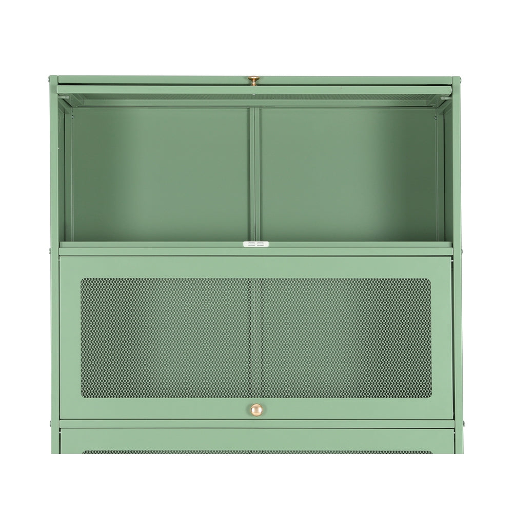 Artiss Buffet Sideboard Metal Cabinet - ELIA Green Chez Guru