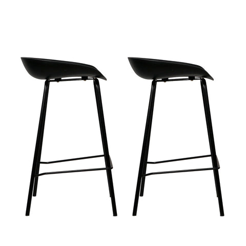 Artiss 2x Bar Stools Kitchen Counter Stools Metal Chez Guru