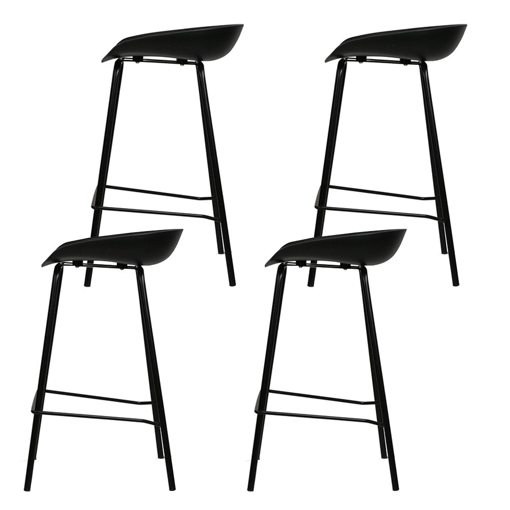 Artiss 4x Bar Stools Kitchen Counter Stools Metal Chez Guru