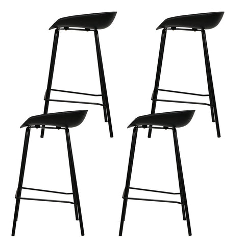 Artiss 4x Bar Stools Kitchen Counter Stools Metal Chez Guru