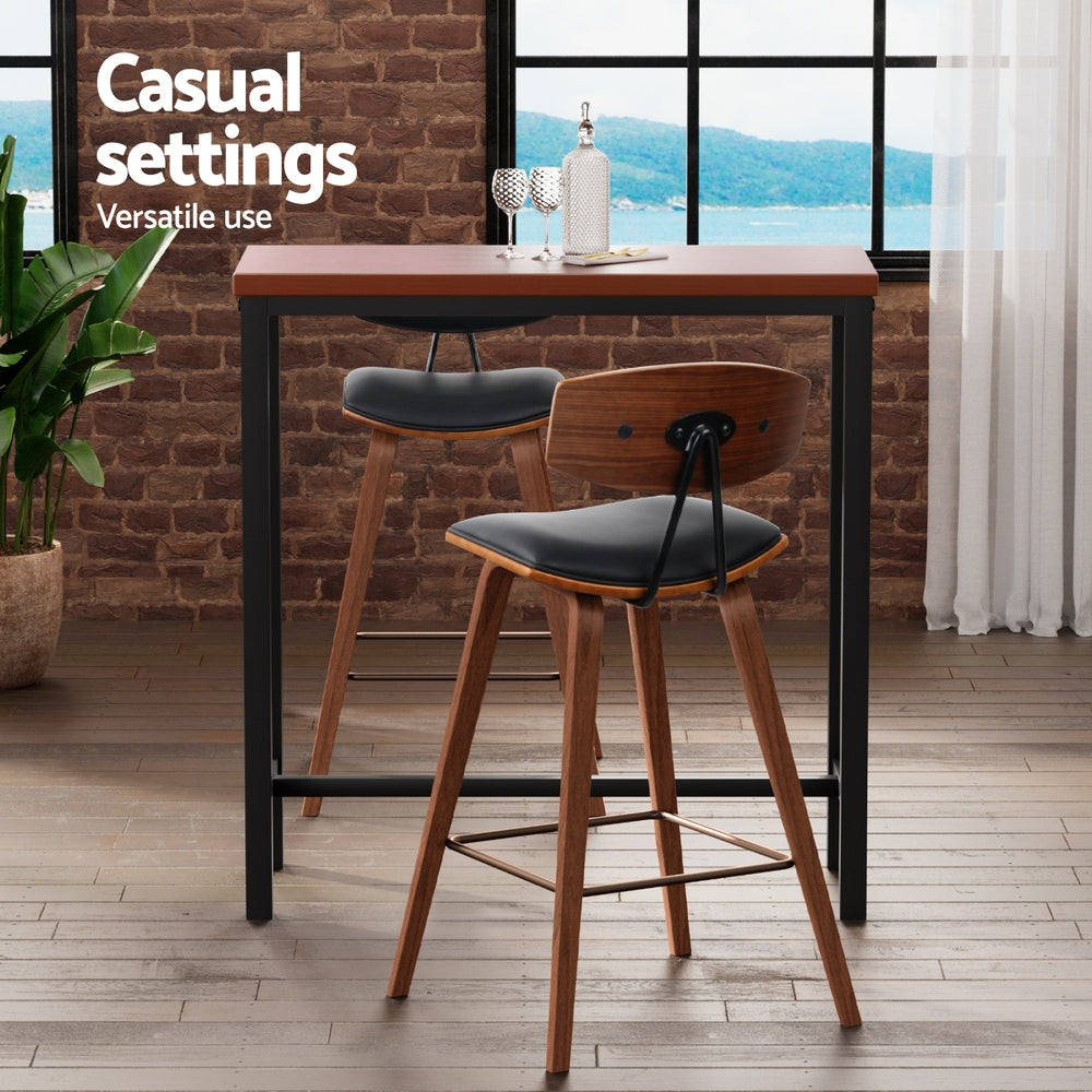 Artiss Bar Table and Stools Set Dining Desk Kitchen Chairs Cafe Pub Chez Guru