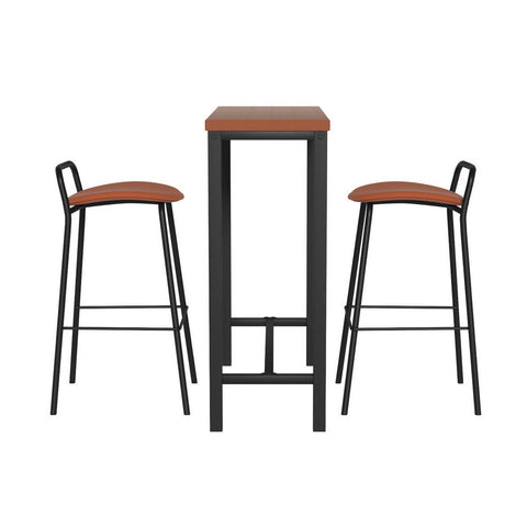 Artiss Bar Table and Stools Set Dining Desk Kitchen Chairs Cafe Pub Chez Guru