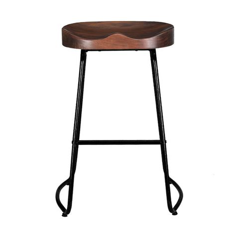 Artiss 2x Bar Stools Tractor Seat 65cm Chez Guru