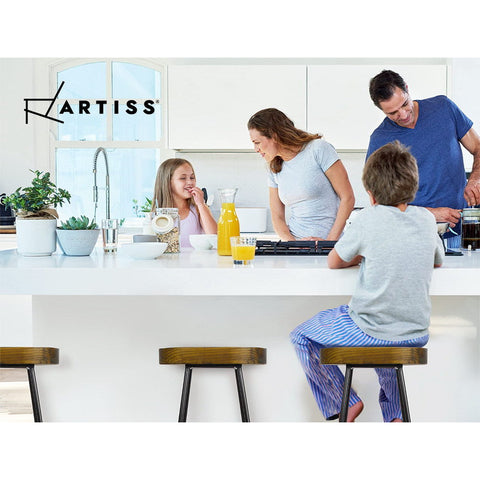 Artiss 4x Bar Stools Tractor Seat 65cm Chez Guru