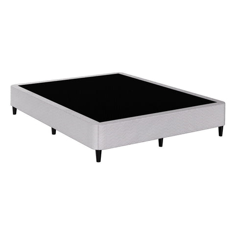 Artiss Bed Frame Queen Size Metal Grey MASON Chez Guru