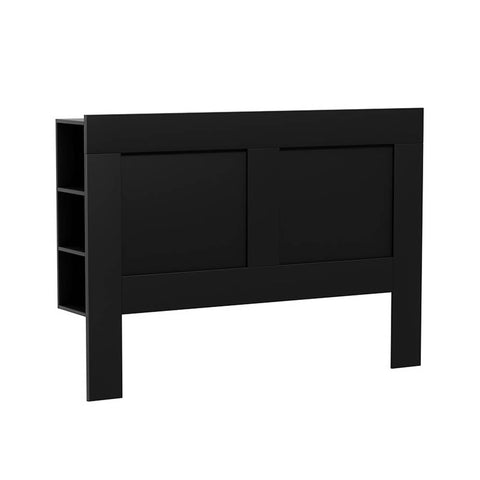 Artiss Bed Head Headboard Queen with Shelves - CABI Black Chez Guru