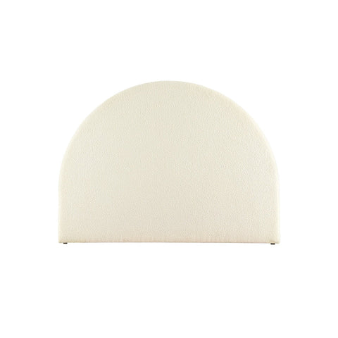 Artiss Bed Head Headboard Bed Frame Queen Boucle - GREI White Chez Guru