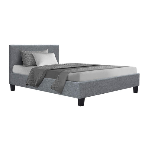 Artiss Bed Frame Single Size Grey NEO Chez Guru
