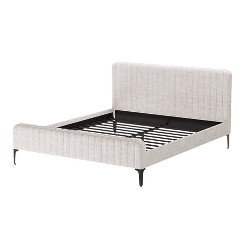 Artiss Bed Frame King Size Beige AMMY Chez Guru