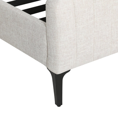 Artiss Bed Frame King Size Beige AMMY Chez Guru