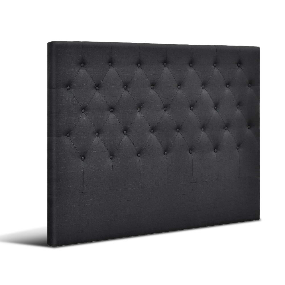 Artiss Bed Head Headboard Queen Size Fabric - CAPPI Charcoal Chez Guru