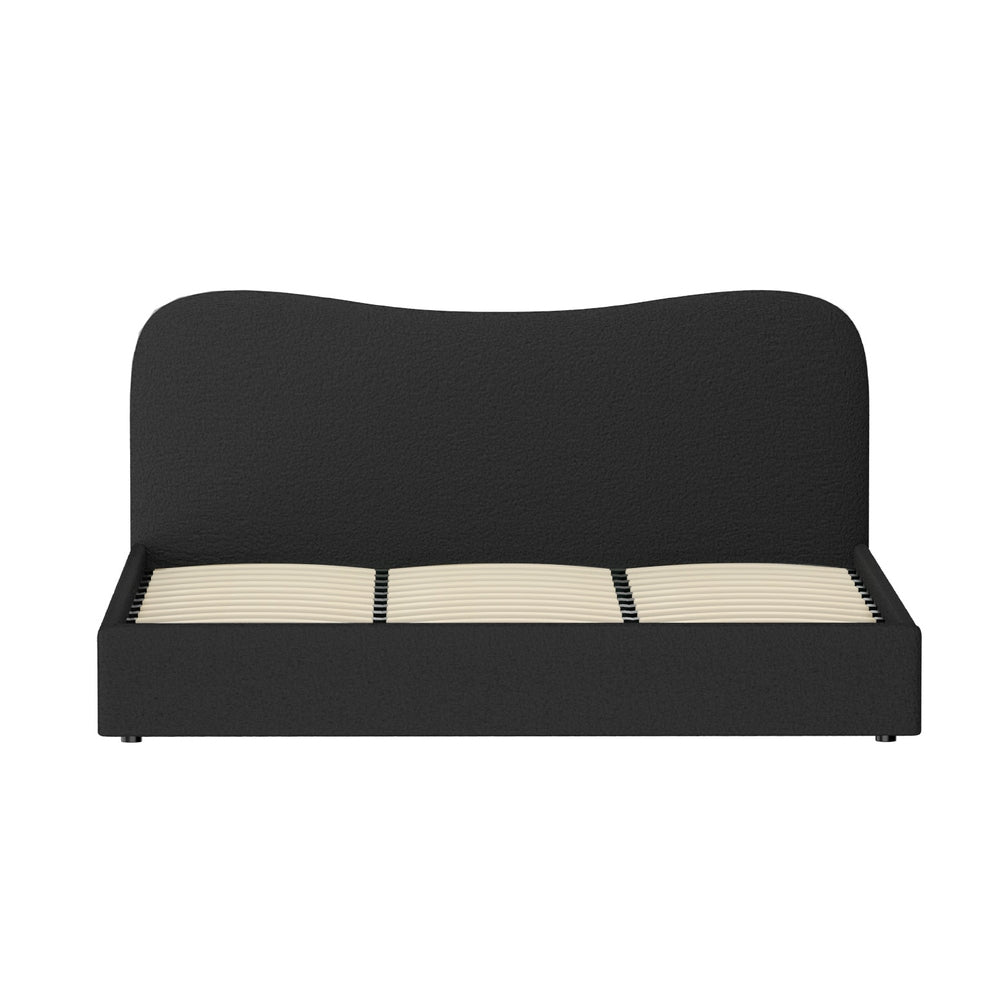 Artiss Bed Frame King Size Boucle DARA Chez Guru