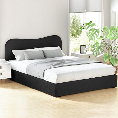 Artiss Bed Frame Queen Size Boucle DARA Chez Guru