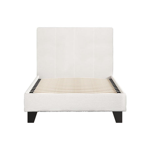 Artiss Bed Frame Single Size Boucle NEO Chez Guru