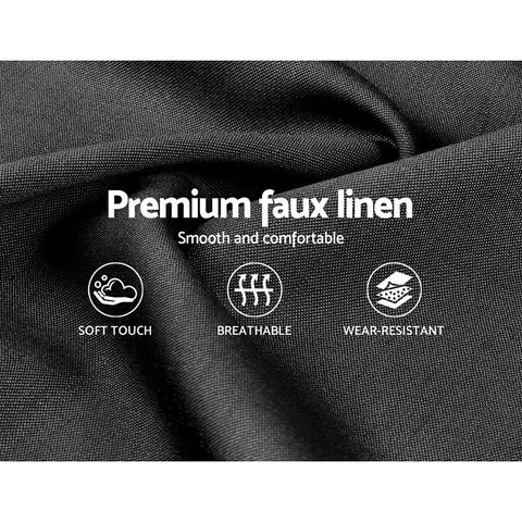 Artiss Bed Frame Queen Size Charcoal TINO Chez Guru