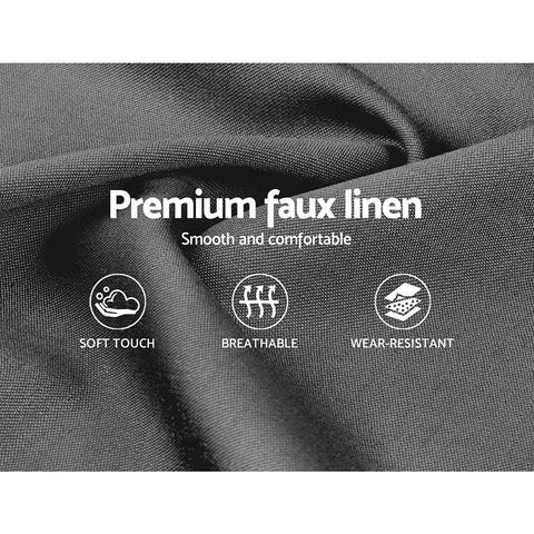 Artiss Bed Frame Queen Size Grey TINO Chez Guru