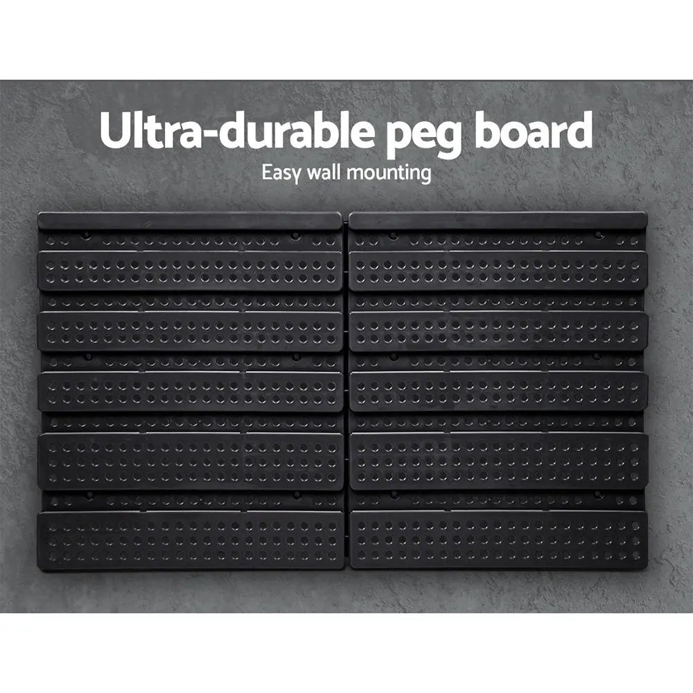 Giantz 60 Storage Bin Rack Wall Mounted Chez Guru