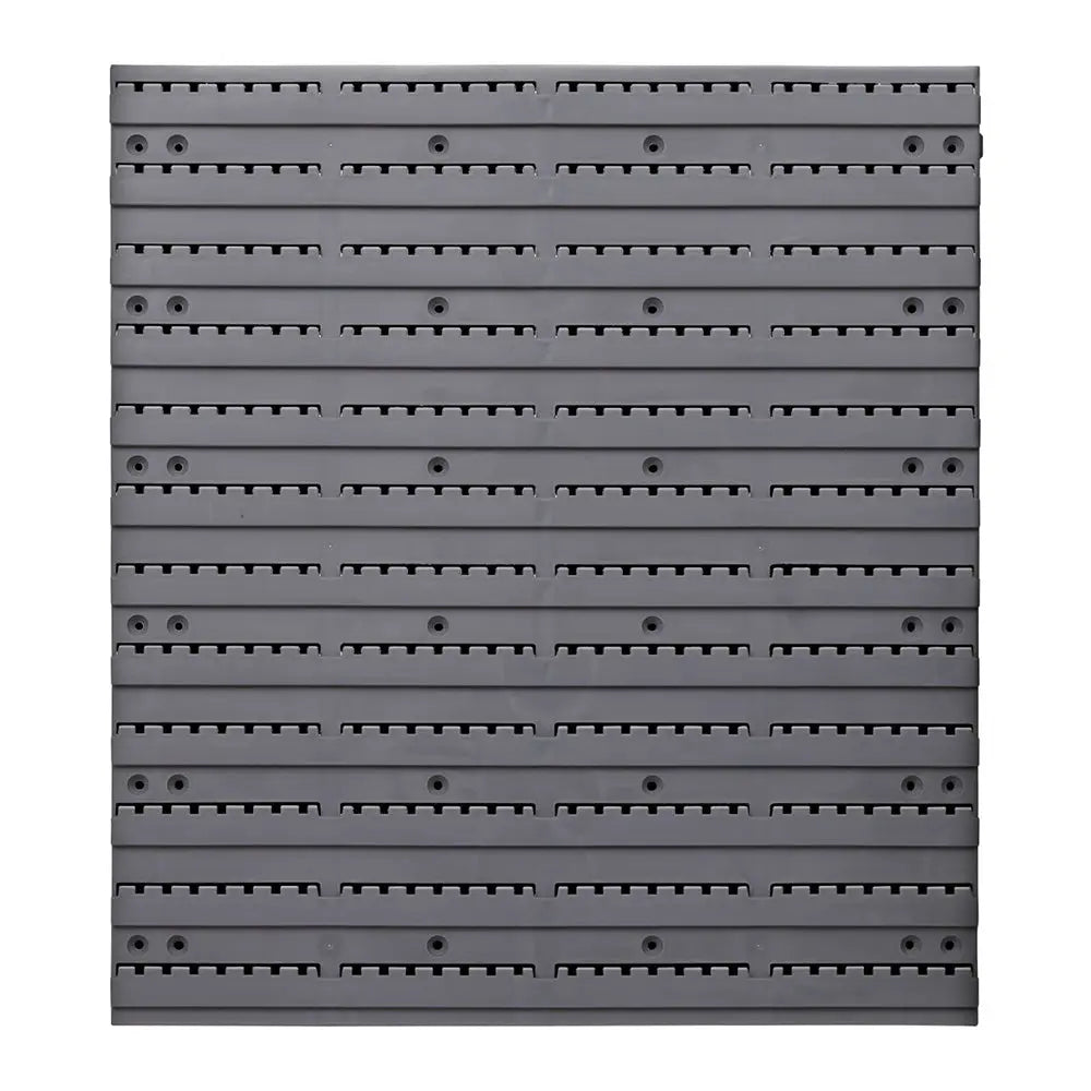 Giantz 48 Storage Bin Rack Wall Mounted Steel Board Chez Guru
