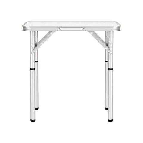 Weisshorn Folding Camping Table 60CM Adjustable Portable Outdoor Picnic Desk