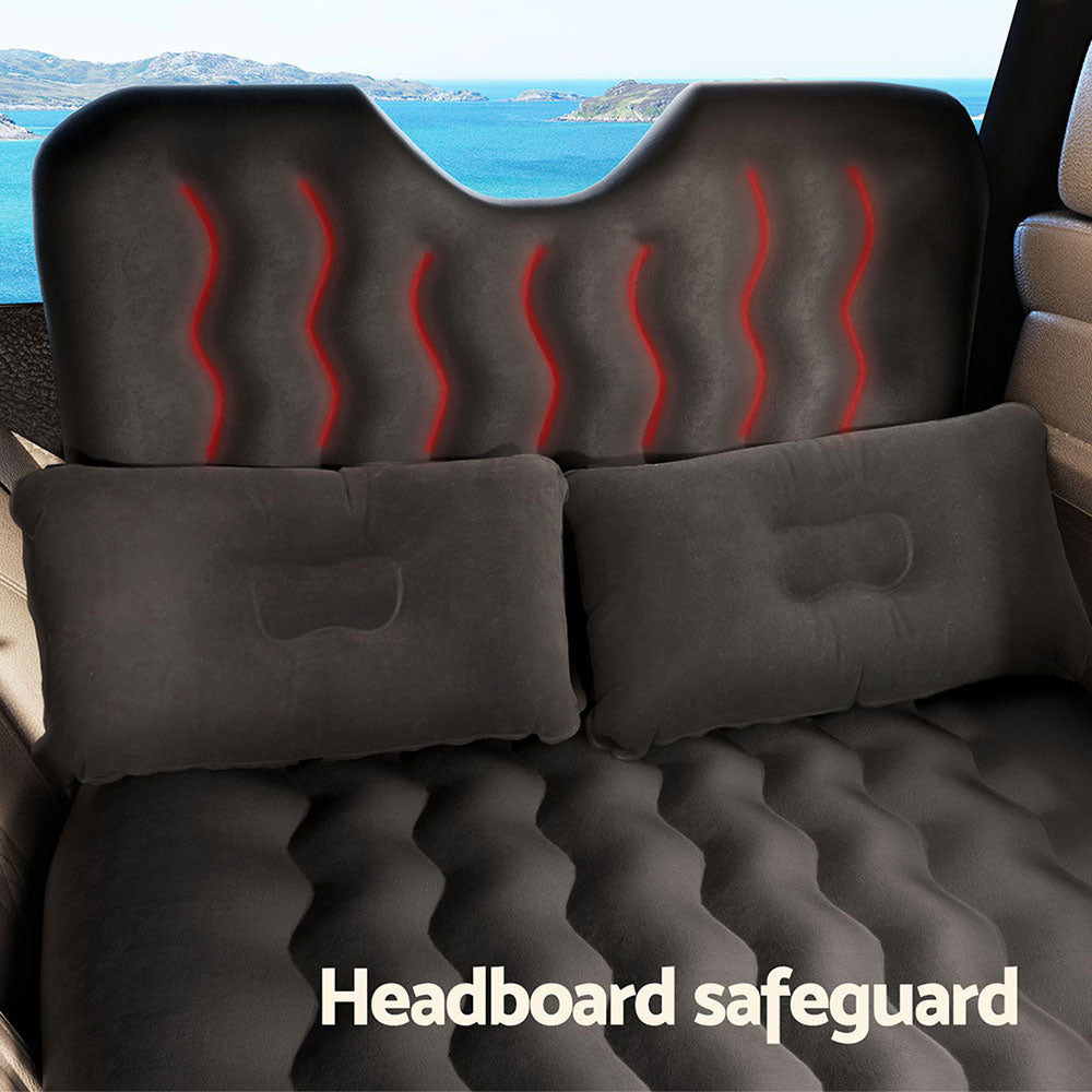 Weisshorn Car Mattress 176x80 Inflatable SUV Back Seat Camping Bed Charcoal Chez Guru