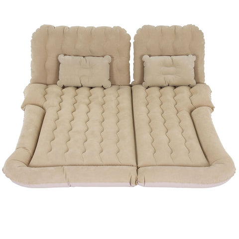 Weisshorn Car Mattress 175x130 Inflatable SUV Back Seat Camping Bed Beige Chez Guru