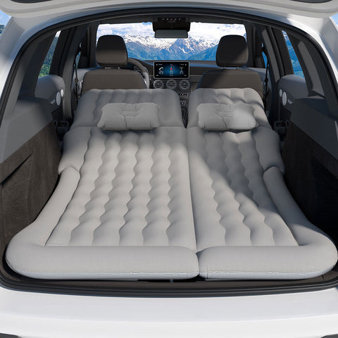 Weisshorn Car Mattress 175x130 Inflatable SUV Back Seat Camping Bed Grey Chez Guru