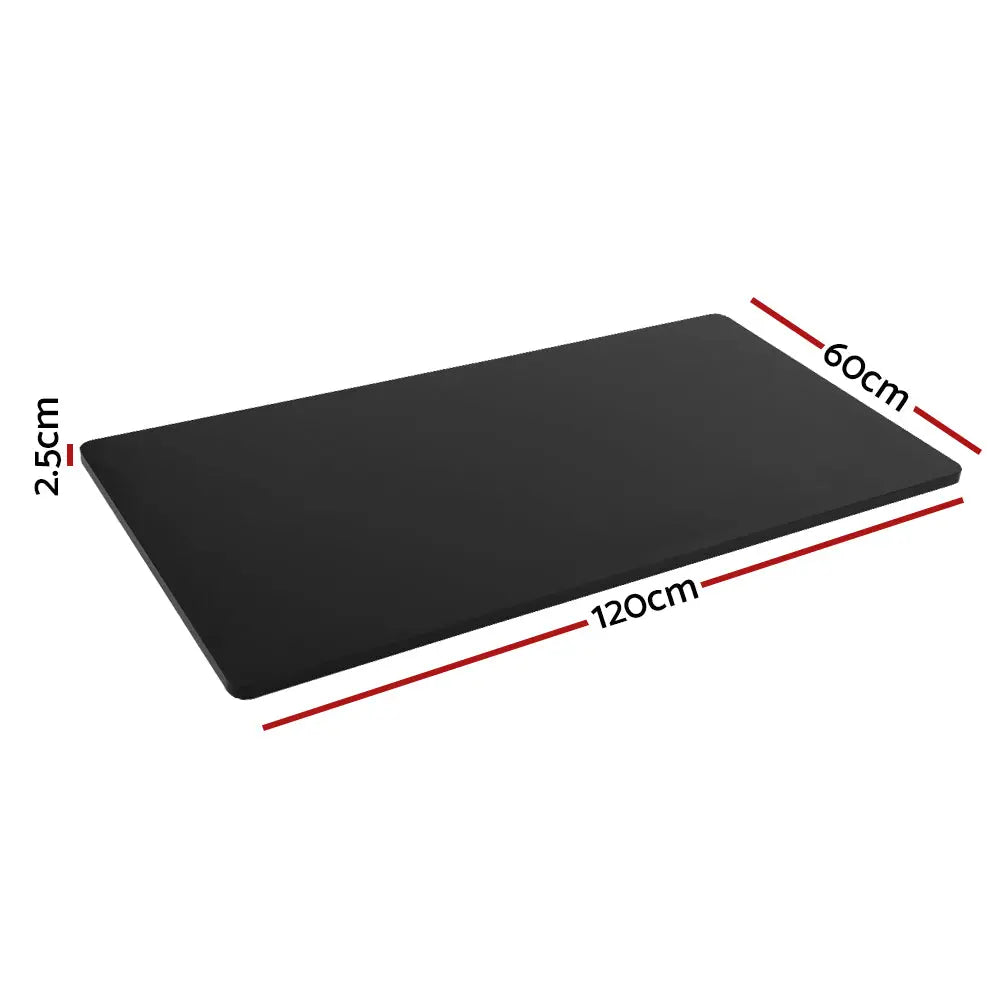 Artiss Standing Desk Top Black 120CM Chez Guru