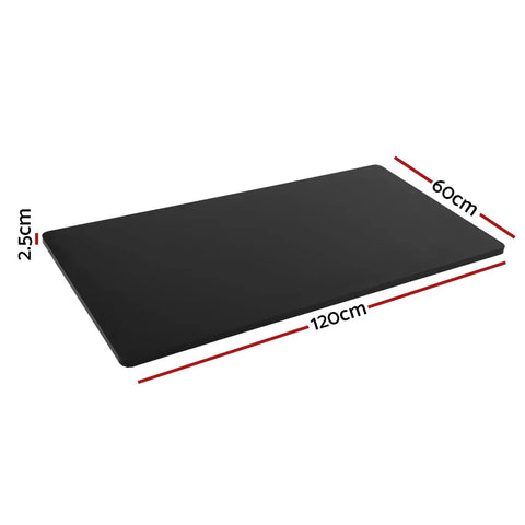 Artiss Standing Desk Top Black 120CM Chez Guru