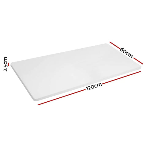 Artiss Standing Desk Top White 120CM Chez Guru