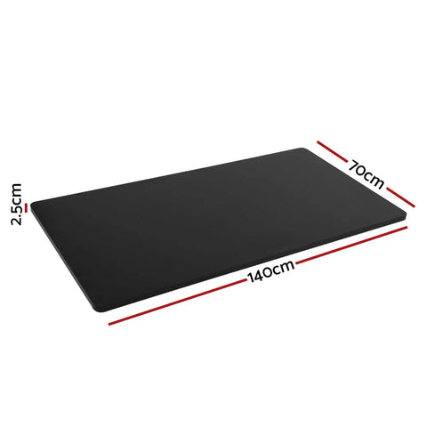 Artiss Standing Desk Top Black 140CM Chez Guru