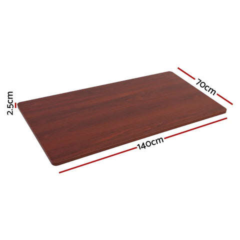 Artiss Standing Desk Top Walnut 140CM Chez Guru