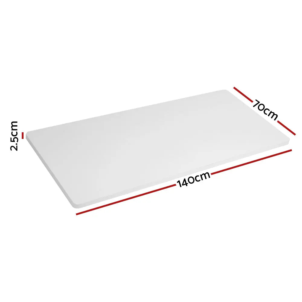 Artiss Standing Desk Top White 140CM Chez Guru