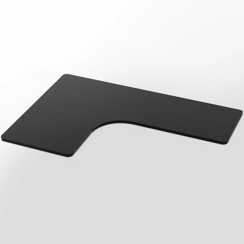 Artiss Standing Desk Top L-shape Black 160CM Chez Guru
