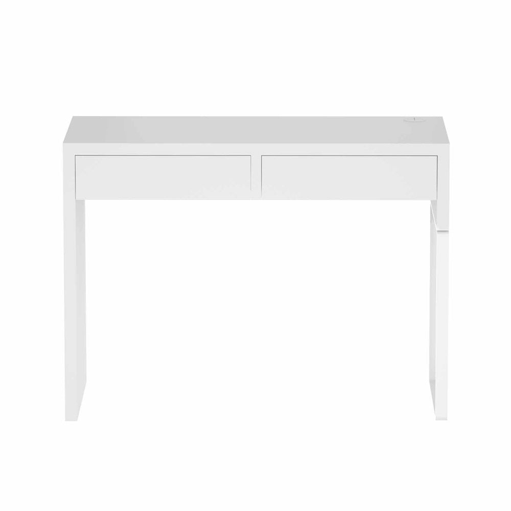 Artiss Computer Desk Drawer White Chez Guru