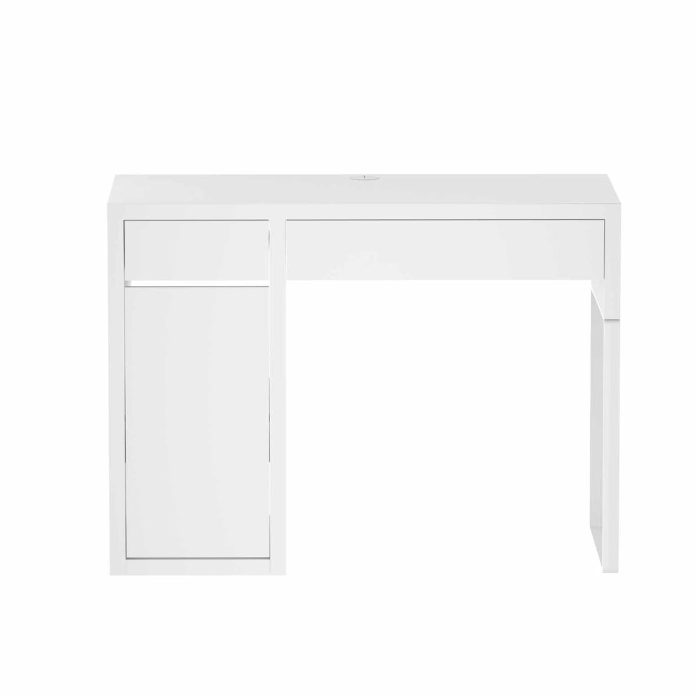 Artiss Computer Desk Drawer Cabinet White Chez Guru