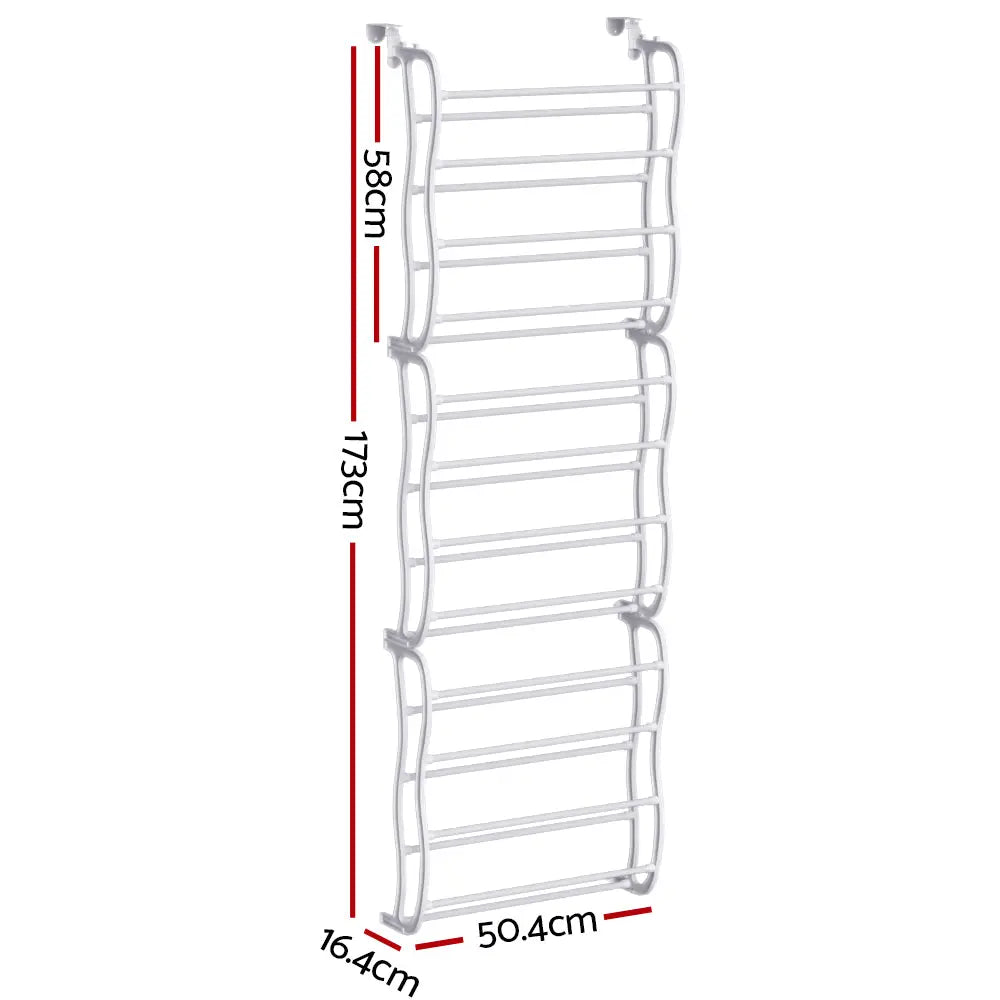 Artiss Shoe Rack Hanging Over Door Organiser 24 Pairs Eric Chez Guru