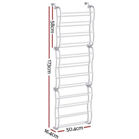 Artiss Shoe Rack Hanging Over Door Organiser 24 Pairs Eric Chez Guru