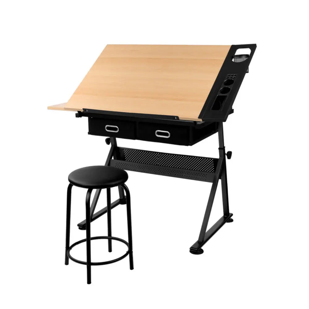 Artiss Drawing Desk Drafting Table Chez Guru