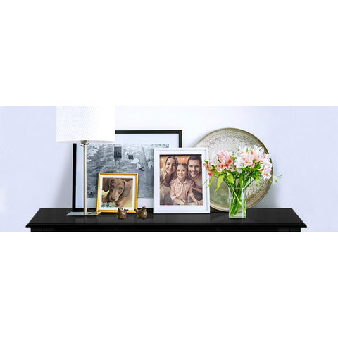 Artiss Console Table 3 Drawers Black Hamptons Chez Guru