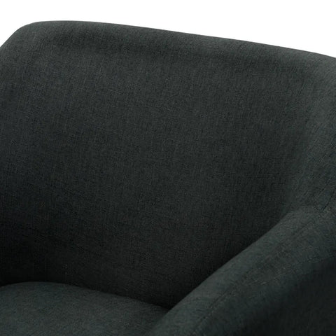 Artiss Armchair Tub Chair Charcoal Aston - Chez Guru