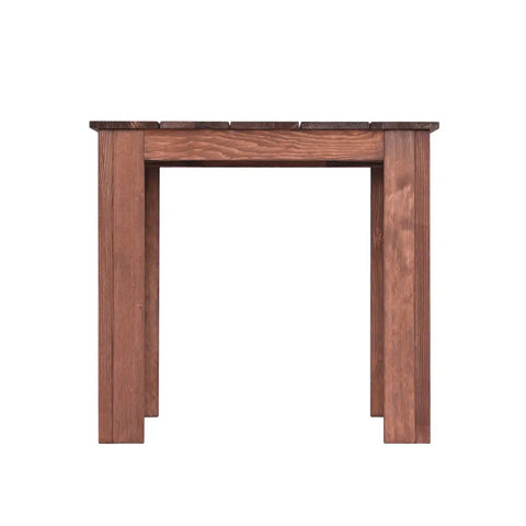 Gardeon Coffee Side Table Wooden Desk Outdoor Furniture Camping Garden Brown - Chez Guru