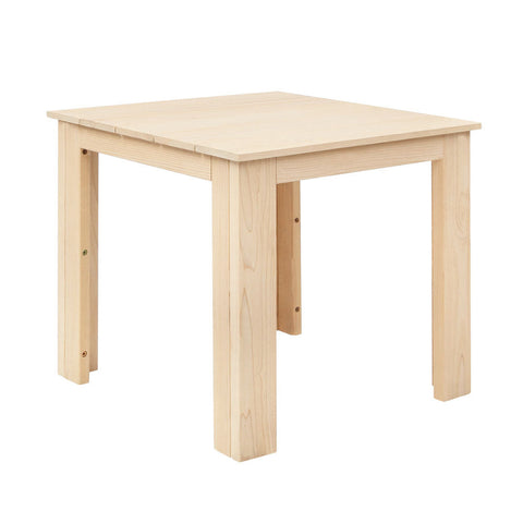 Gardeon Coffee Side Table Wooden Desk Outdoor Furniture Camping Garden Natural Chez Guru