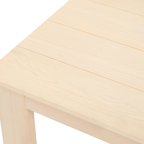 Gardeon Coffee Side Table Wooden Desk Outdoor Furniture Camping Garden Natural Chez Guru