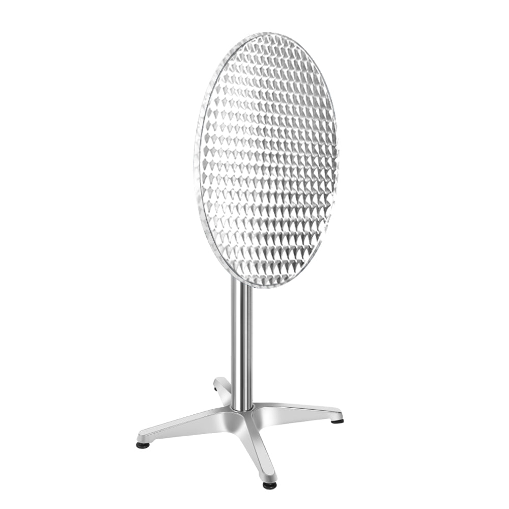Gardeon Set of 6 Outdoor Bar Table Aluminium Round 70/110CM Chez Guru