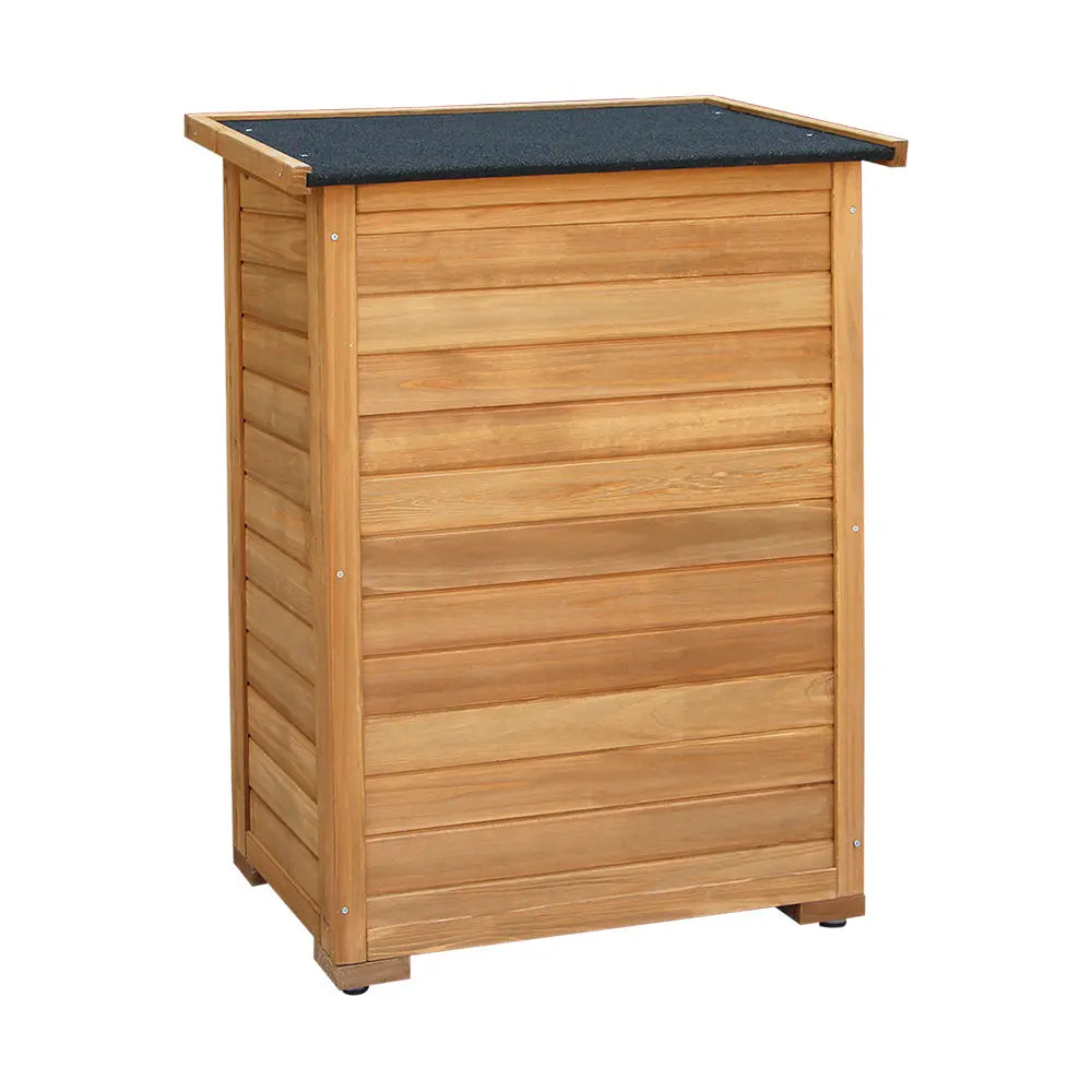 Gardeon Portable Wooden Garden Storage Cabinet Chez Guru