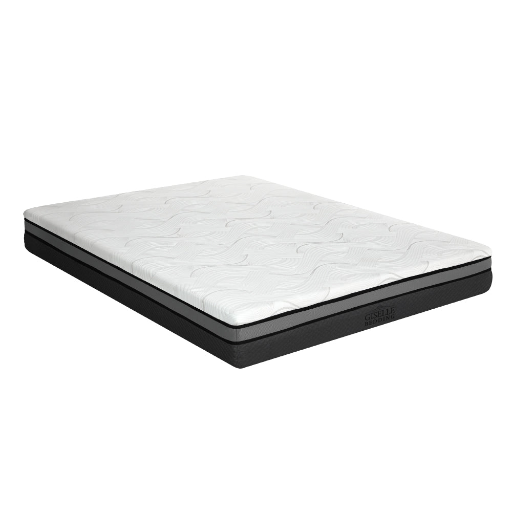 Giselle Bedding Memory Foam Mattress Bed Cool Gel Non Spring 25cm King Single Chez Guru