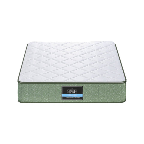 Giselle 25cm Memory Foam Mattress Dual Layer Zipper Cover Cool Charcoal Foam Mattresses Single