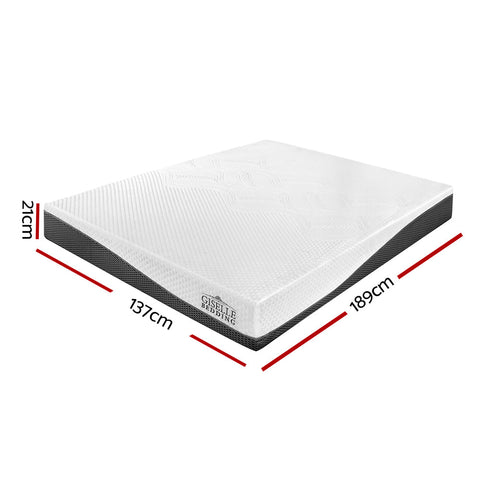 Giselle Bedding Memory Foam Mattress Bed Cool Gel Non Spring 21cm Double Chez Guru