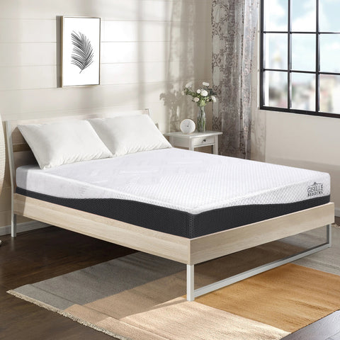 Giselle Bedding Memory Foam Mattress Bed Cool Gel Non Spring 21cm Queen Chez Guru